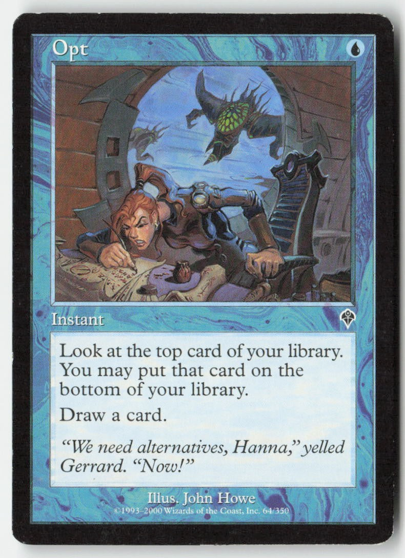 Opt INV 64 Common Moderately Played