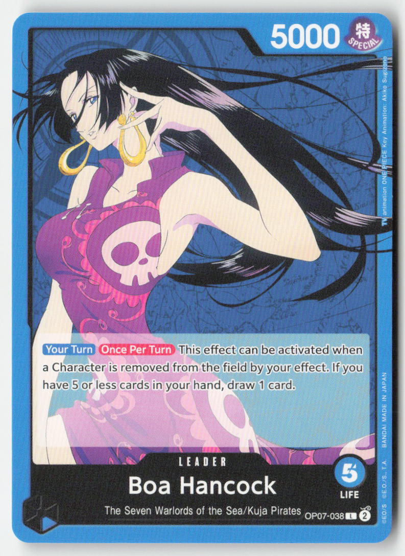 Boa Hancock OP07-038 Normal Leader Lightly Played