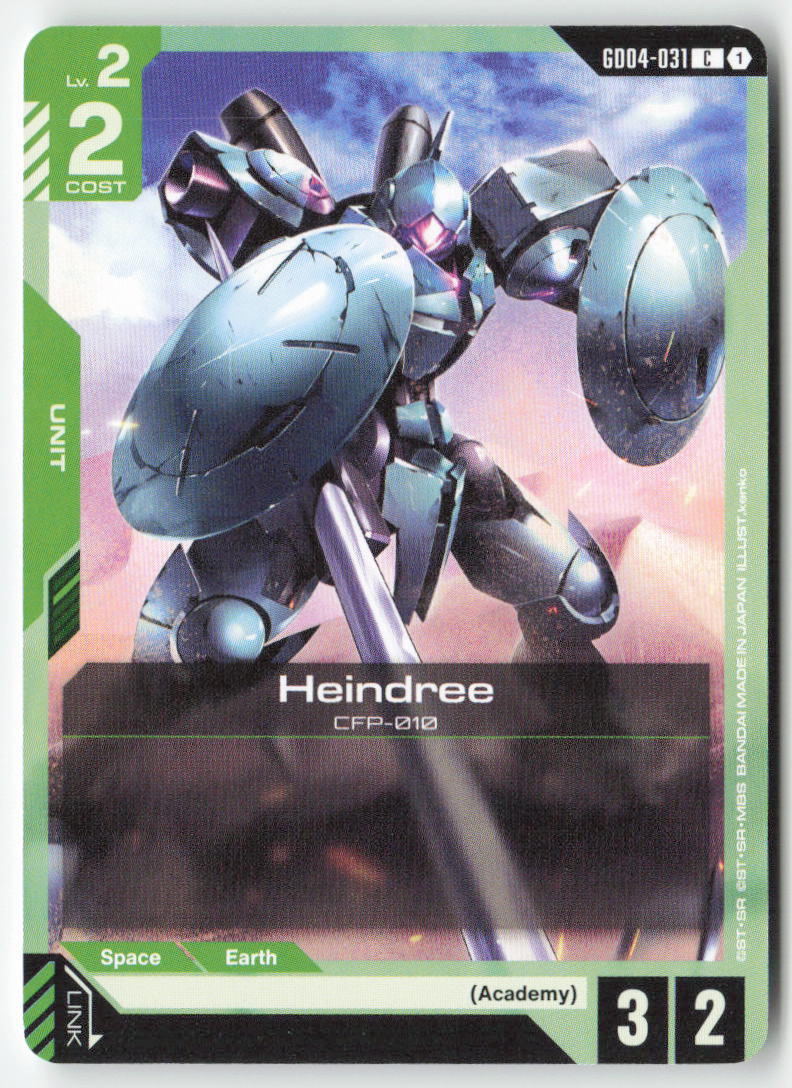 Heindree GD04-031 Common Normal Lightly Played