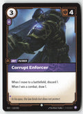 Corrupt Enforcer #123/221 - Spiritforged - Riftbound - Common - Lightly Played