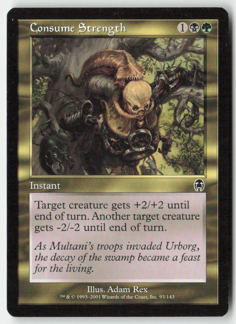Consume Strength APC 93 Common Moderately Played