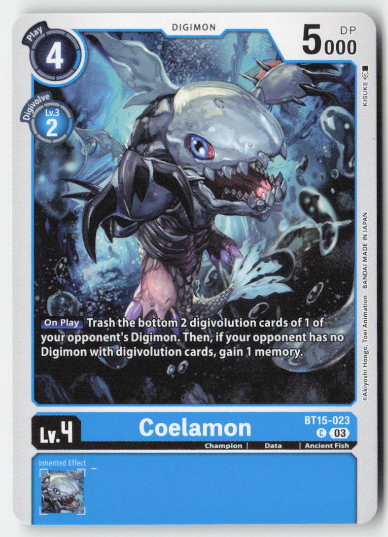 Coelamon BT15-023 Normal Common Near Mint
