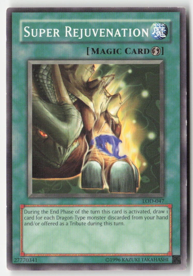Super Rejuvenation LOD-047 Unlimited Common Moderately Played, Front