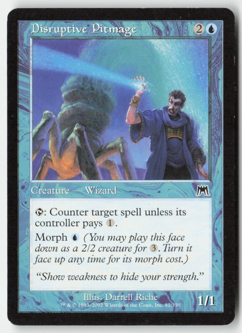 Disruptive Pitmage ONS 81 Common Moderately Played