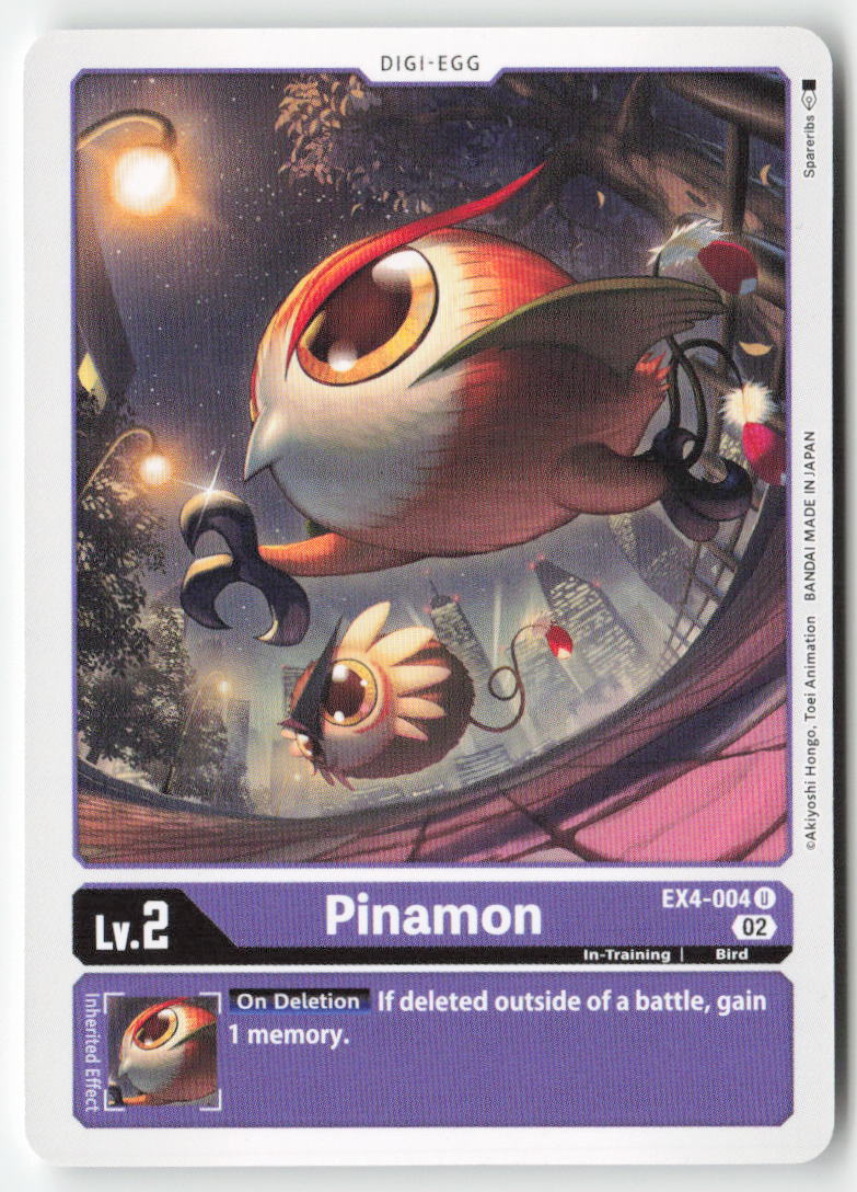 Pinamon EX4-004 Normal Uncommon Near Mint, Front