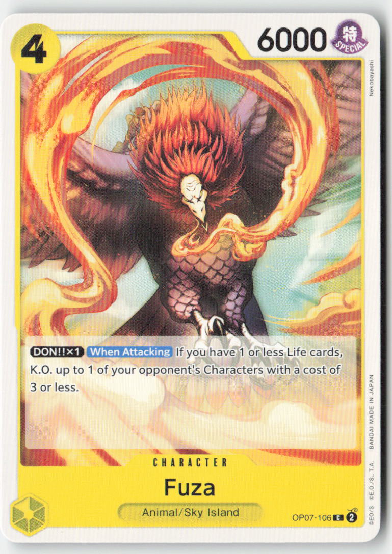 Fuza OP07-106 Normal Common Lightly Played