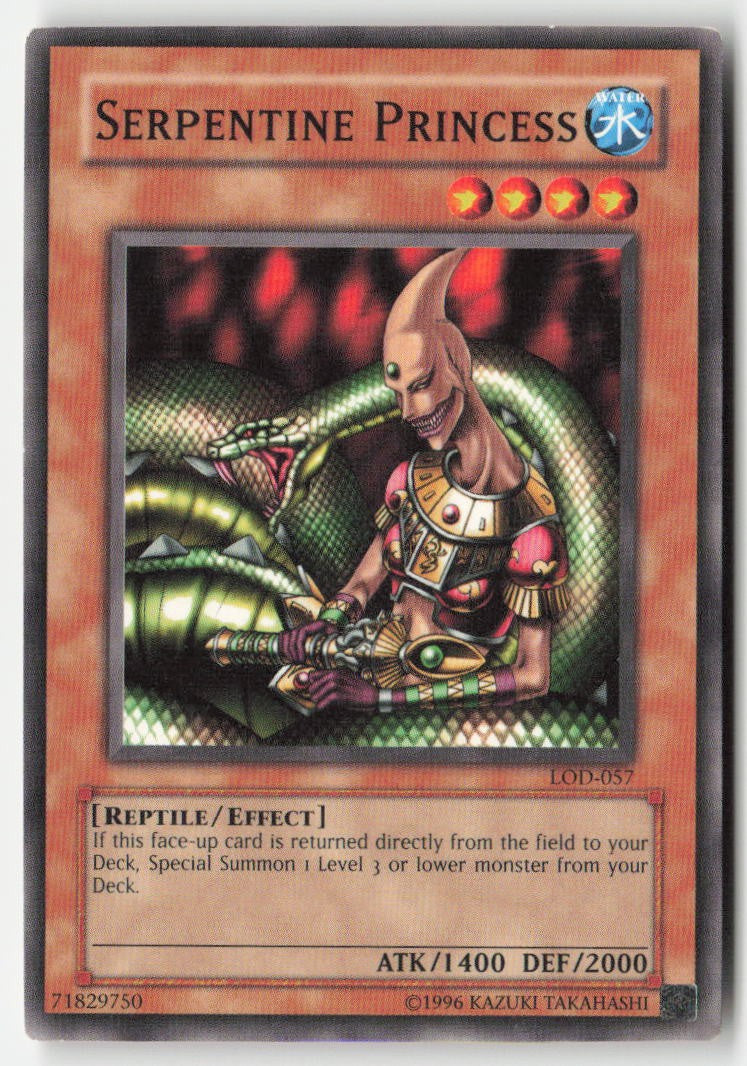 Serpentine Princess LOD-057 Unlimited Common Moderately Played