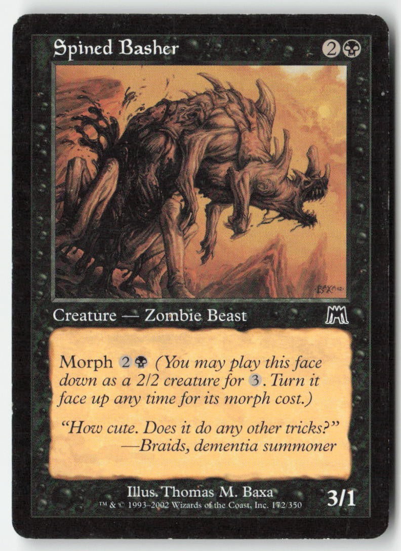 Spined Basher ONS 172 Common Moderately Played