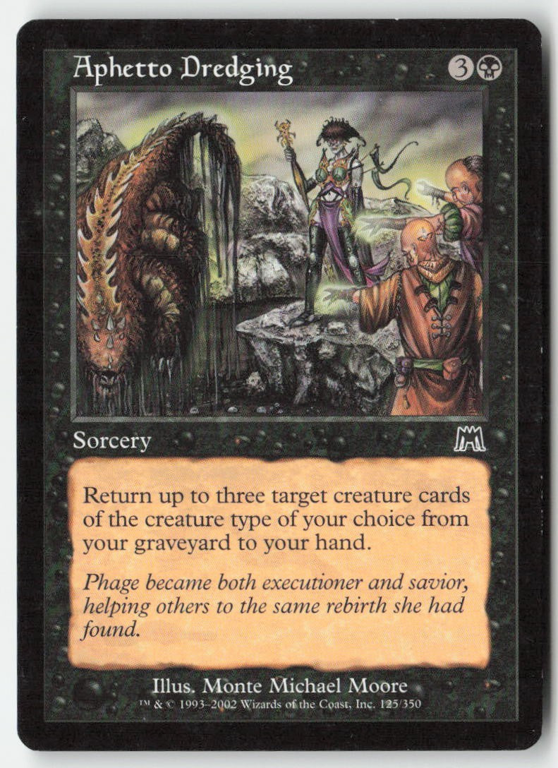 Aphetto Dredging ONS 125 Common Moderately Played