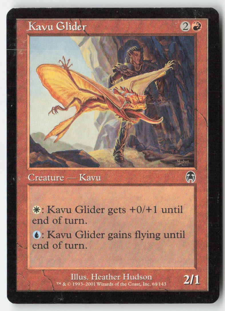 Kavu Glider APC 64 Common Moderately Played