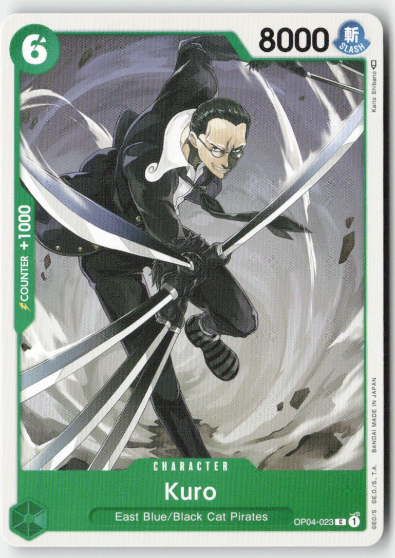 Kuro OP04-023 Normal Common Lightly Played