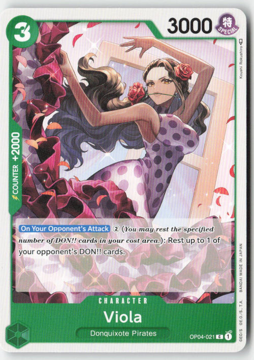 Viola OP04-021 Normal Common Lightly Played