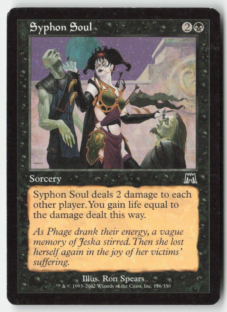 Syphon Soul ONS 176 Common Moderately Played