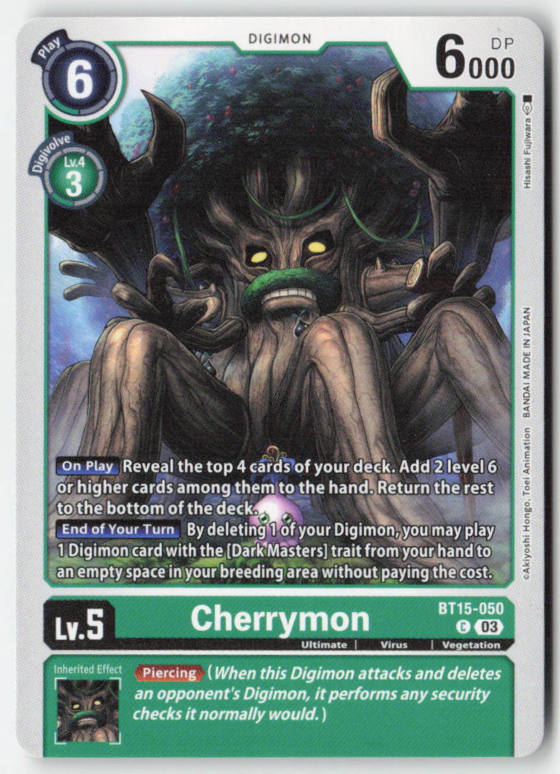Cherrymon BT15-050 Normal Common Near Mint