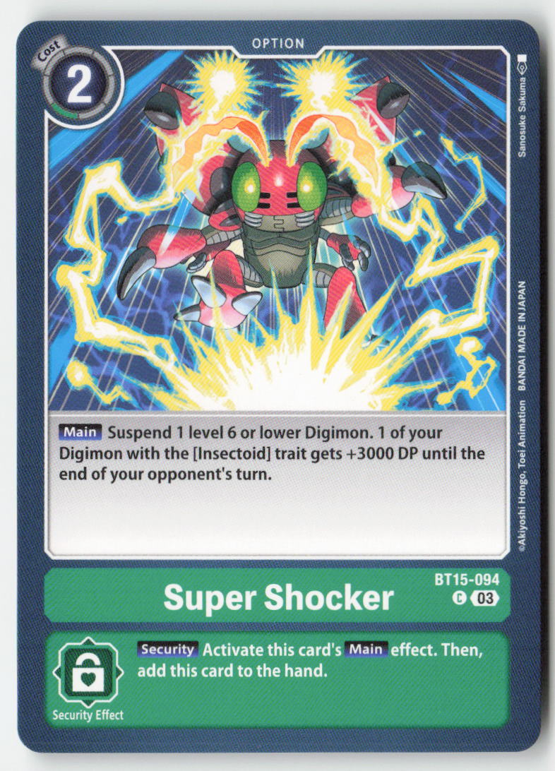 Super Shocker BT15-094 Normal Common Near Mint