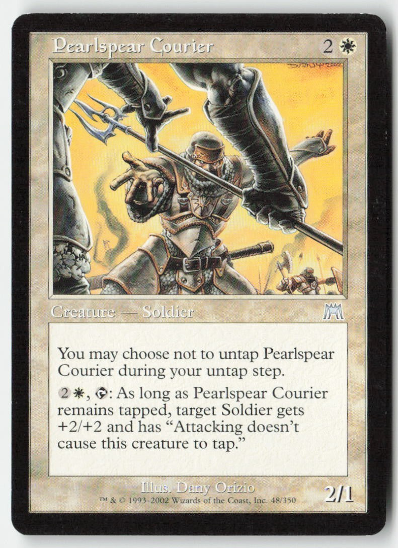 Pearlspear Courier ONS 48 Uncommon Moderately Played