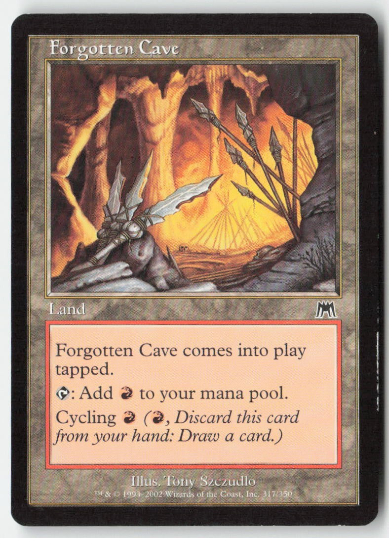 Forgotten Cave ONS 317 Common Moderately Played