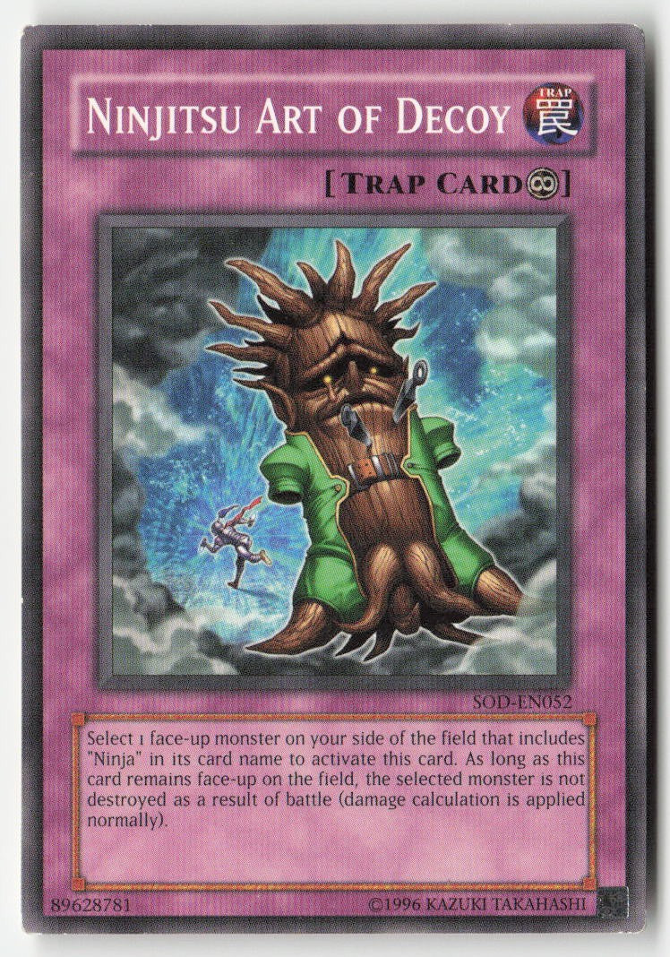 Ninjitsu Art of Decoy SOD-EN052 Unlimited Common Moderately Played, Front
