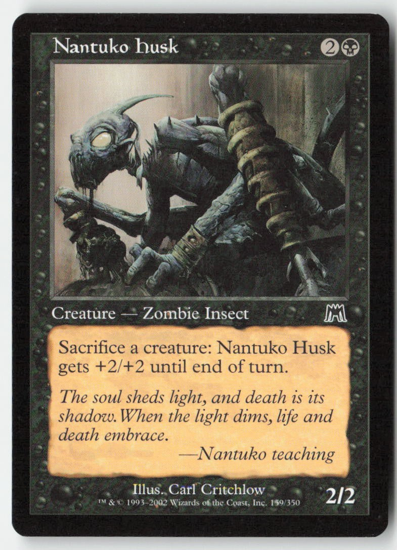 Nantuko Husk ONS 159 Common Moderately Played, Front
