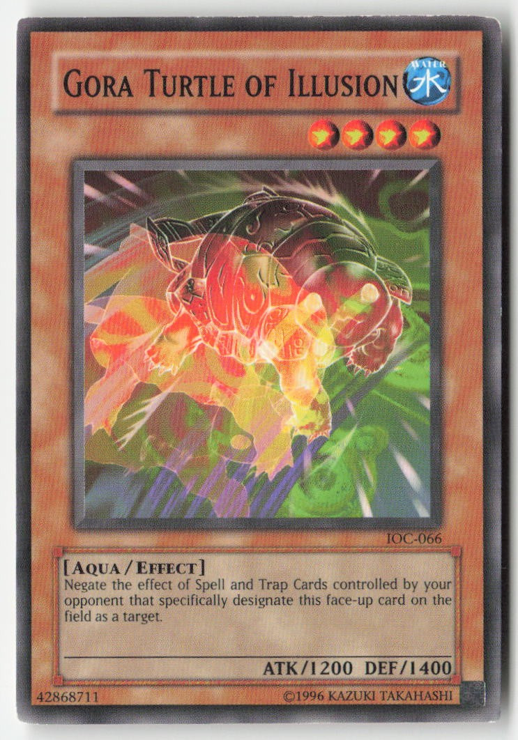 Gora Turtle of Illusion IOC-066 Unlimited Common Moderately Played