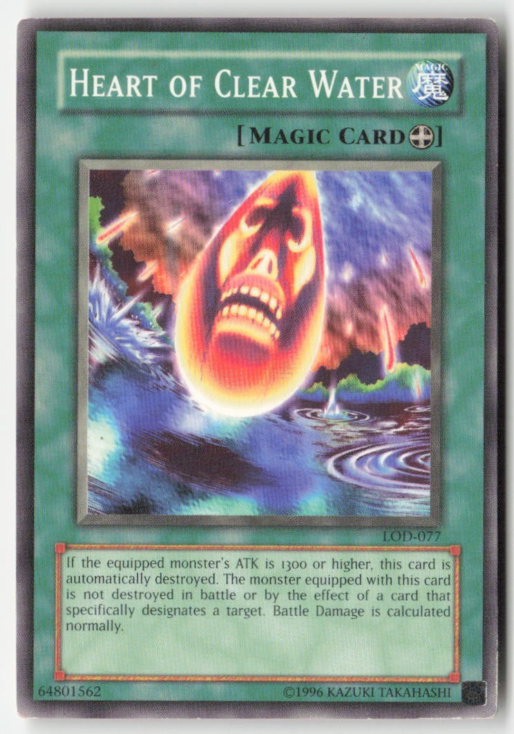 Heart of Clear Water LOD-077 Unlimited Common Moderately Played, Front