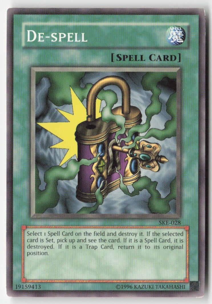 De-Spell SKE-028 Unlimited Common Moderately Played, Front