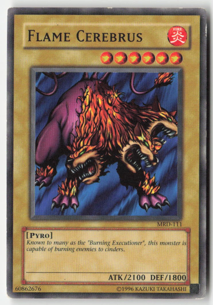 Flame Cerebrus MRD-111 Unlimited Common Moderately Played