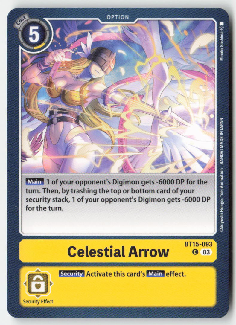 Celestial Arrow BT15-093 Normal Common Near Mint