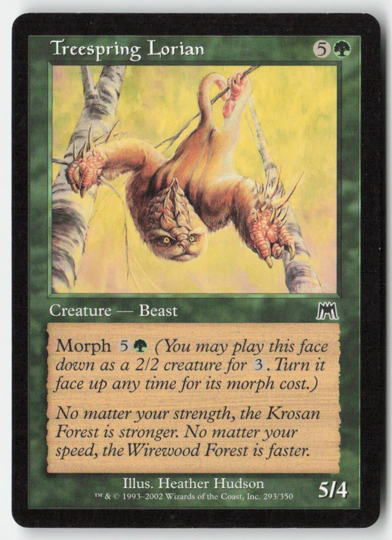 Treespring Lorian ONS 293 Common Moderately Played, Front