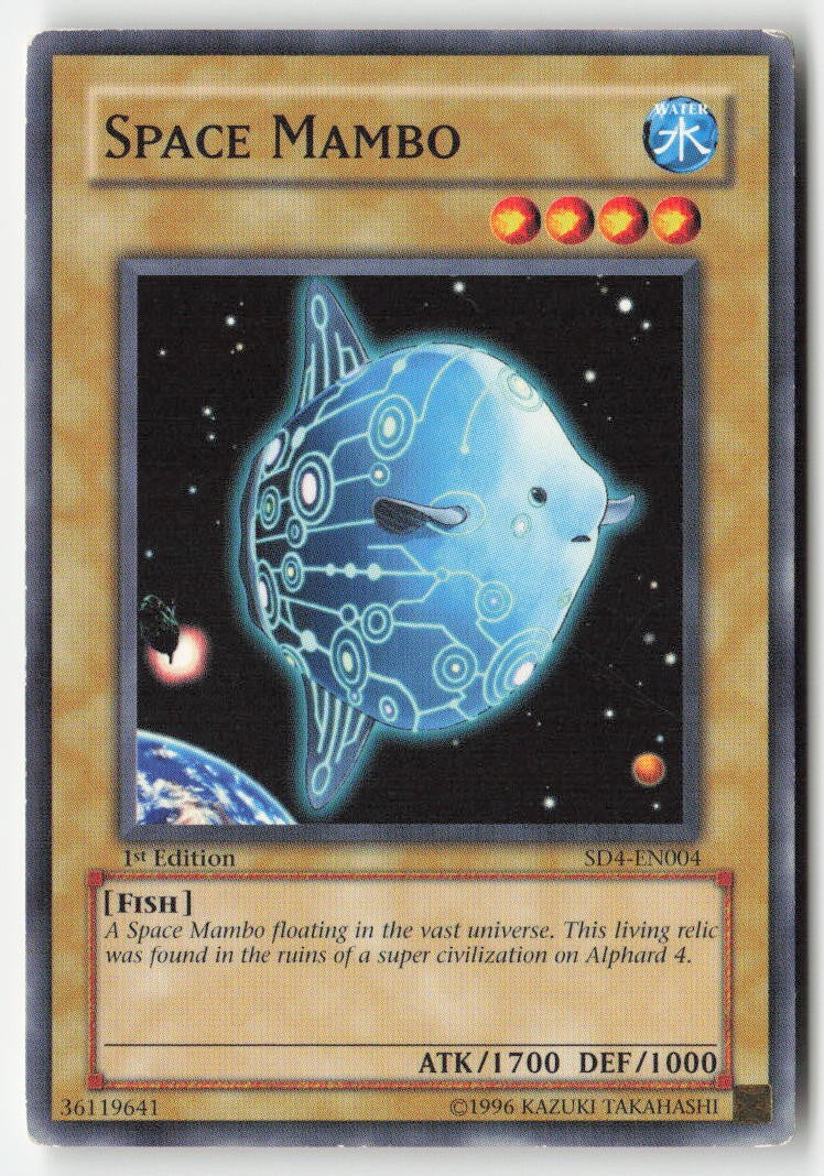 Space Mambo SD4-EN004 1st Edition Common Moderately Played