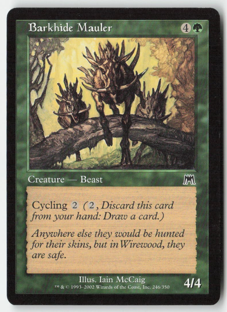 Barkhide Mauler ONS 246 Common Moderately Played