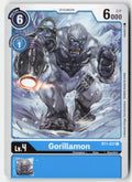 Gorillamon BT1-037 Normal Common Near Mint