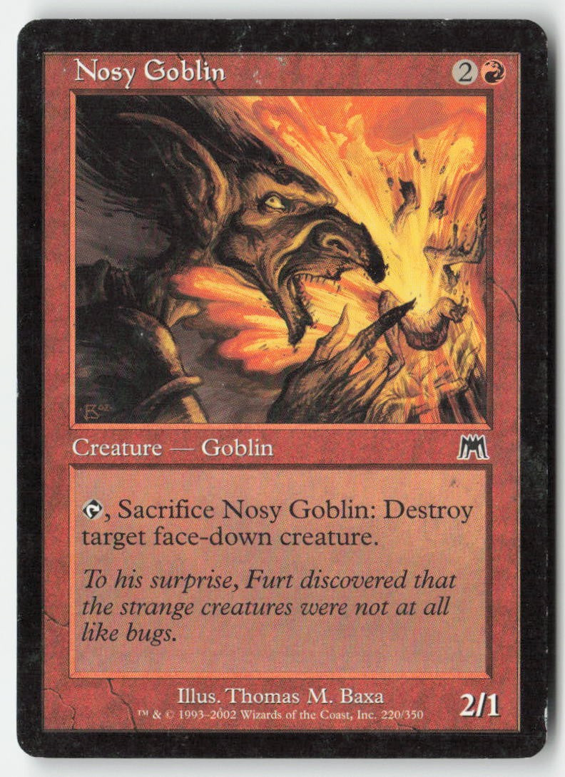 Nosy Goblin ONS 220 Common Moderately Played