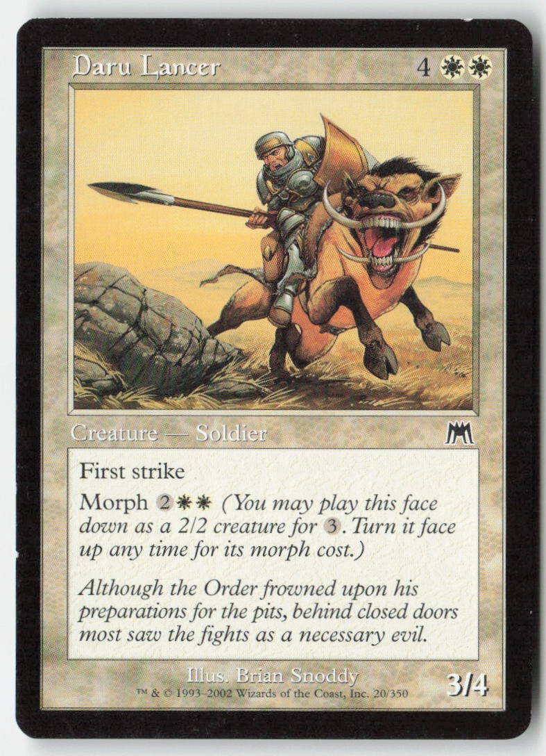 Daru Lancer ONS 20 Common Moderately Played