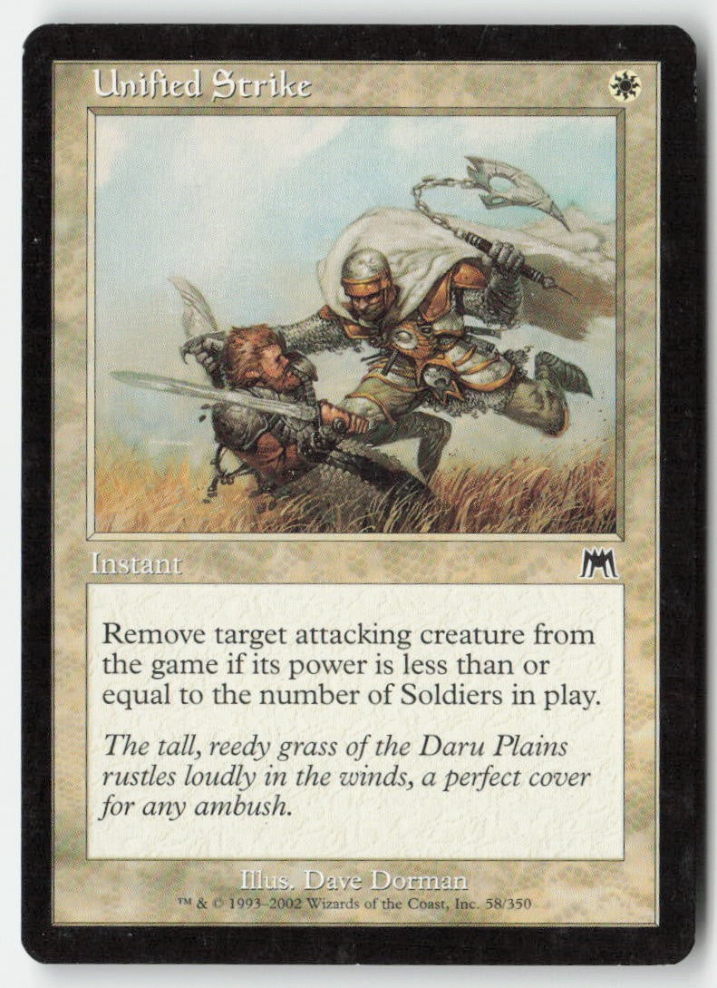 Unified Strike ONS 58 Common Moderately Played
