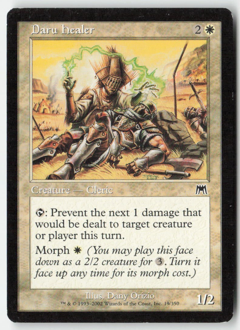 Daru Healer ONS 19 Common Moderately Played