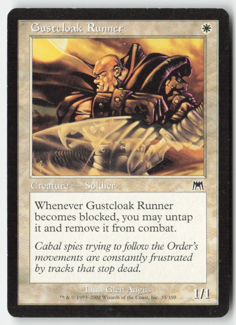 Gustcloak Runner ONS 35 Common Moderately Played