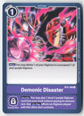 Demonic Disaster BT5-106 Normal Common Near Mint