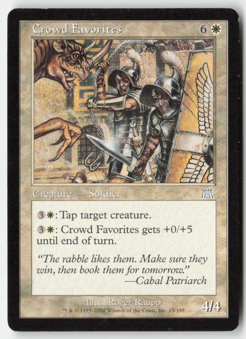 Crowd Favorites ONS 15 Uncommon Moderately Played