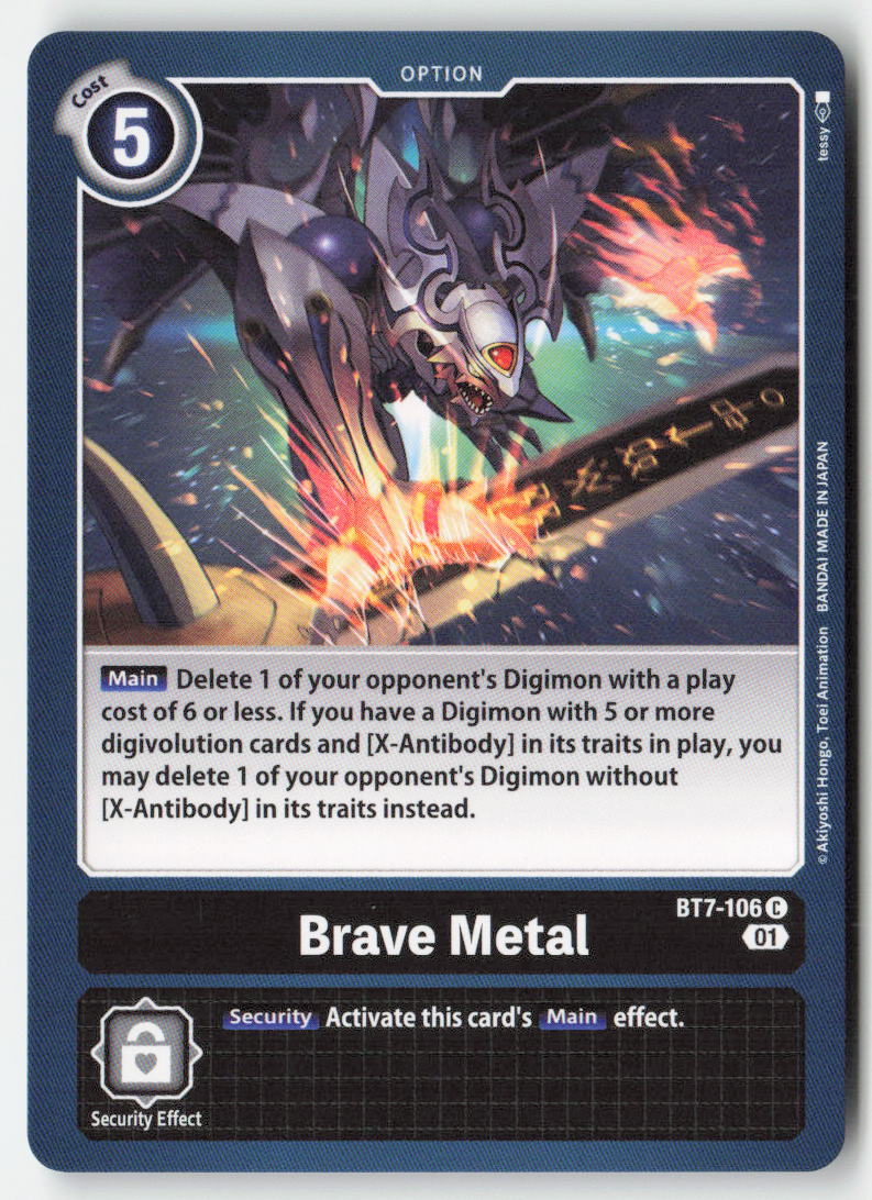 Brave Metal BT7-106 Normal Common Near Mint