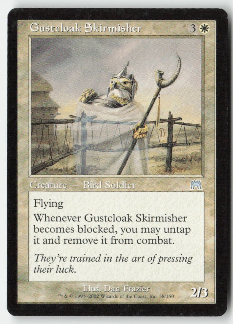 Gustcloak Skirmisher ONS 38 Uncommon Moderately Played
