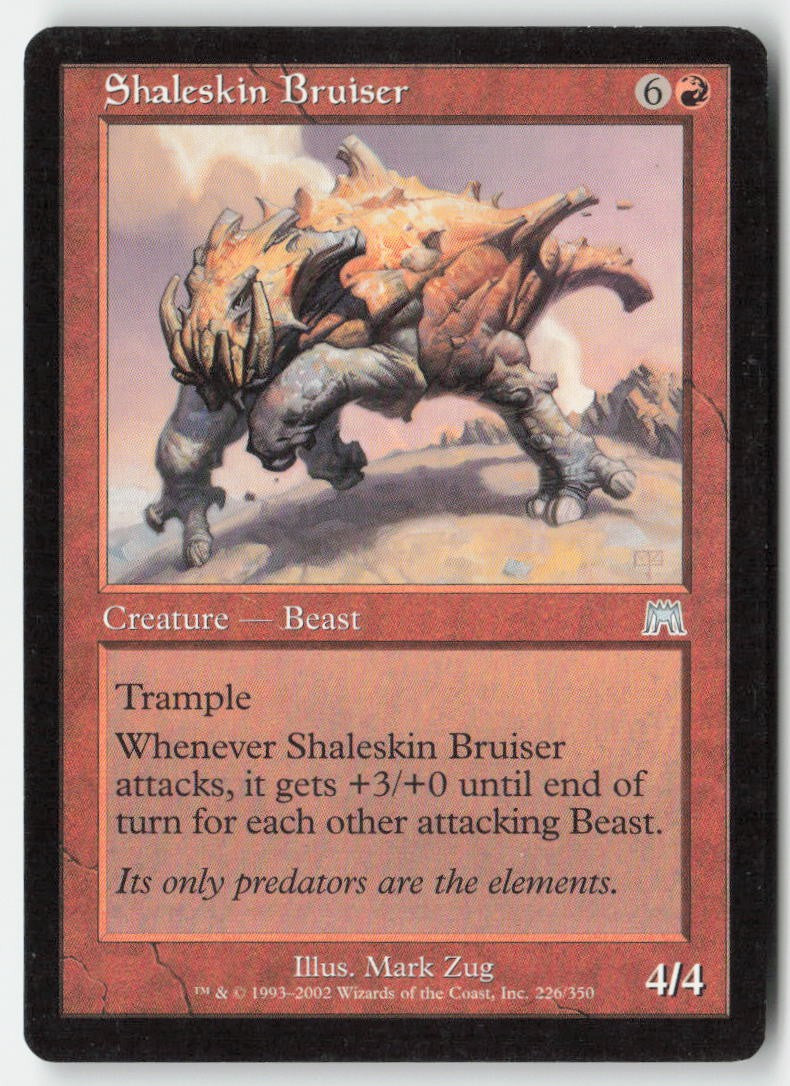 Shaleskin Bruiser ONS 226 Uncommon Moderately Played