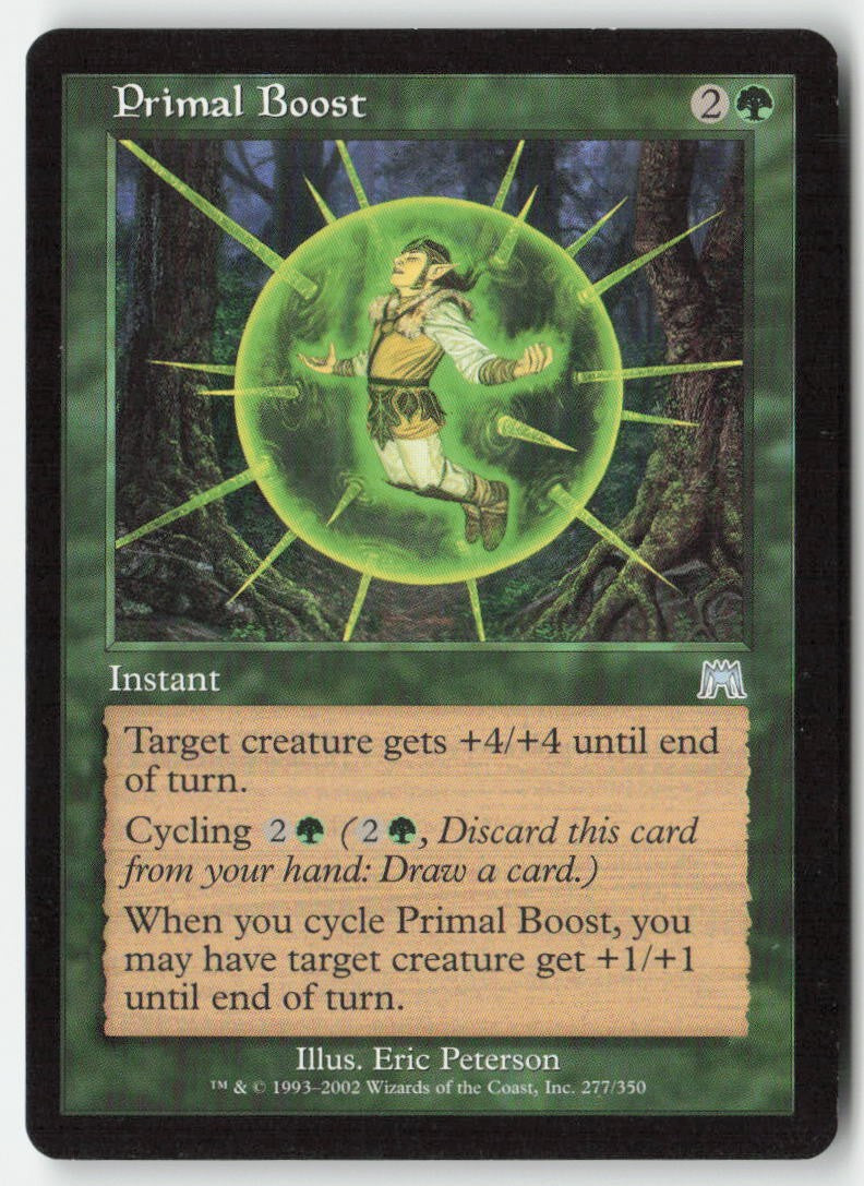 Primal Boost ONS 277 Uncommon Moderately Played