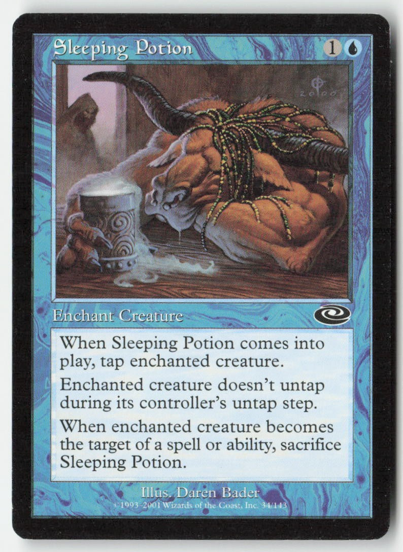 Sleeping Potion PLS 34 Common Moderately Played