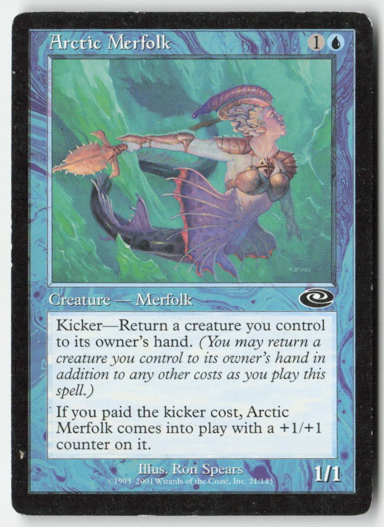 Arctic Merfolk PLS 21 Common Moderately Played