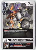 MetalGreymon BT2-063 Normal Common Near Mint