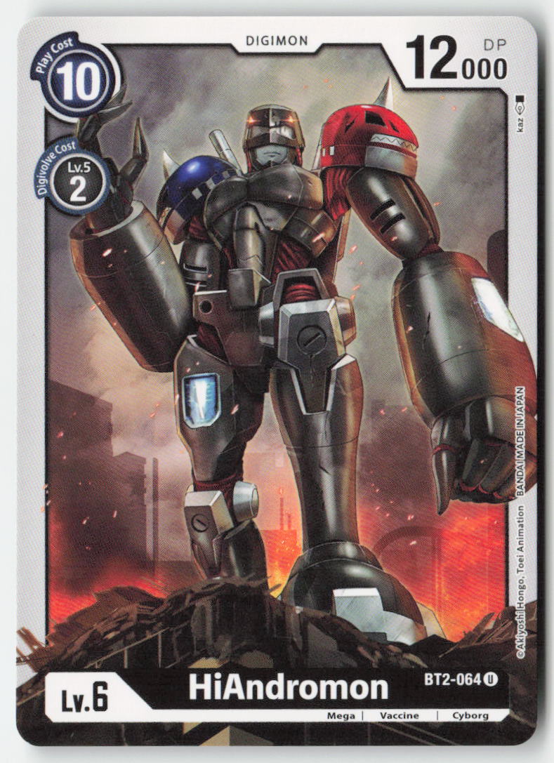 HiAndromon BT2-064 Normal Uncommon Near Mint, Front