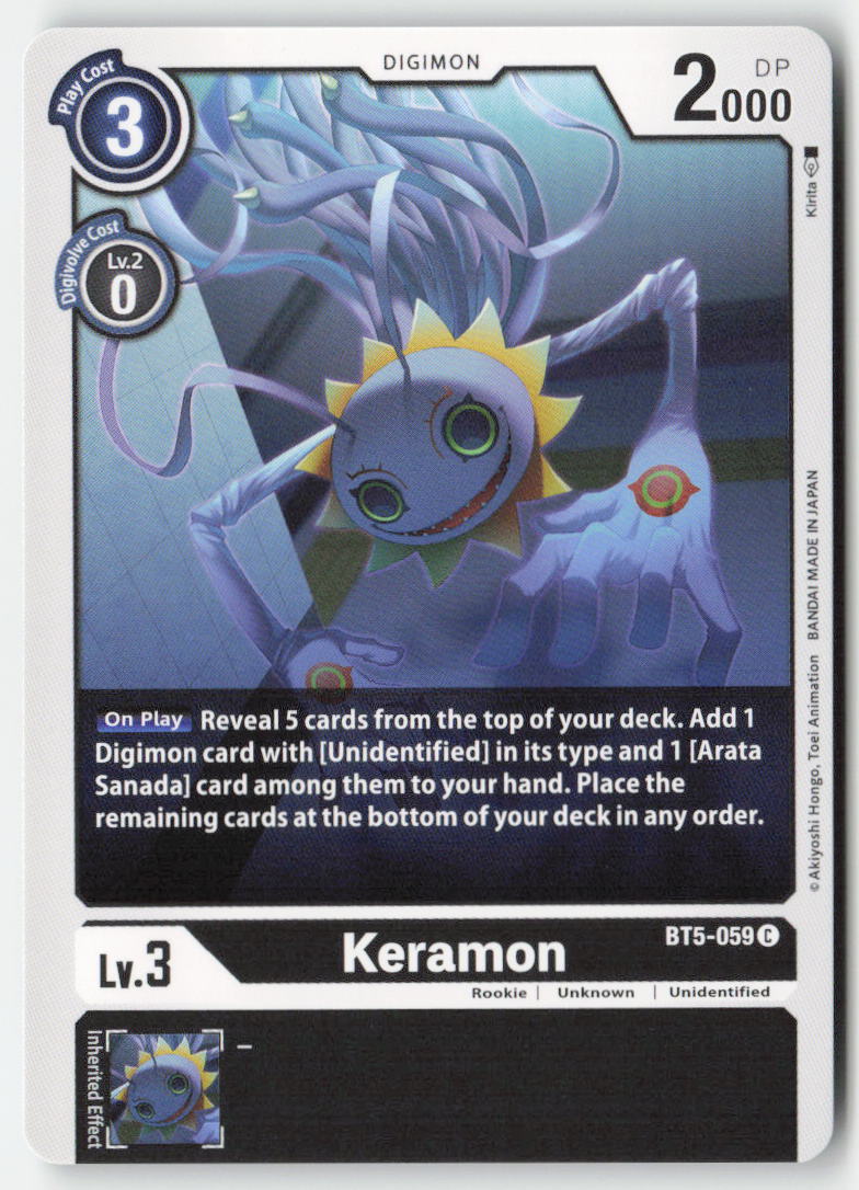 Keramon BT5-059 Normal Common Near Mint