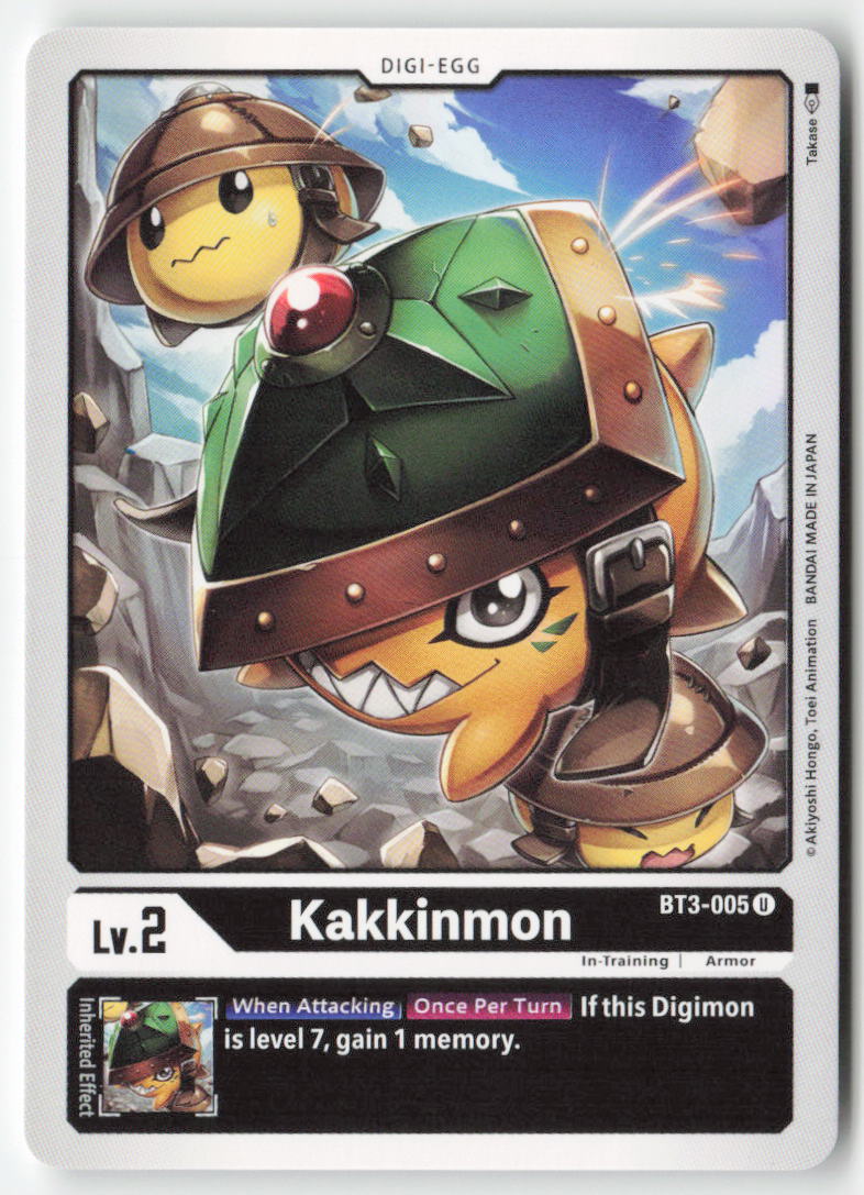 Kakkinmon BT3-005 Normal Uncommon Near Mint