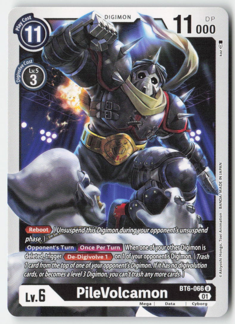 PileVolcamon BT6-066 Normal Uncommon Near Mint